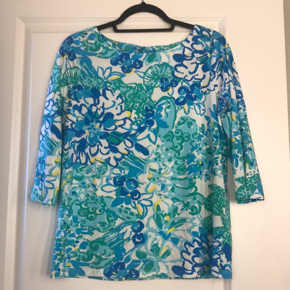 Lily Pulitzer 3/4 Sleeve T-Shirt